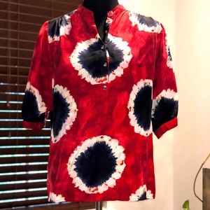Michael Kors 100%silk top